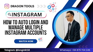 How to Auto Login and Manage Multiple Instagram Accounts | Instagram Bot