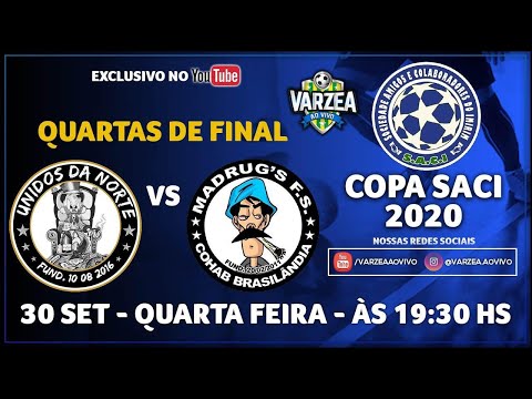 Unidos da Norte FS x Madrug's FS - Quartas de Final - Copa SACI 2020