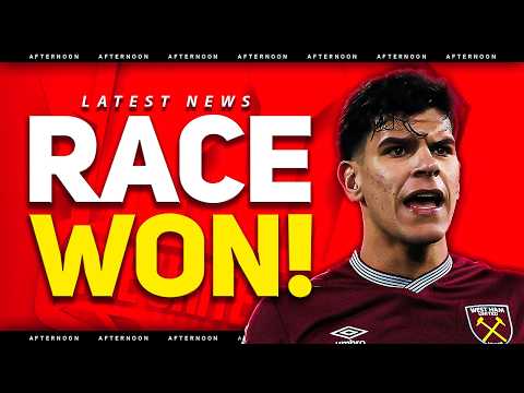United WIN Fernandes Race! Man United Transfer News