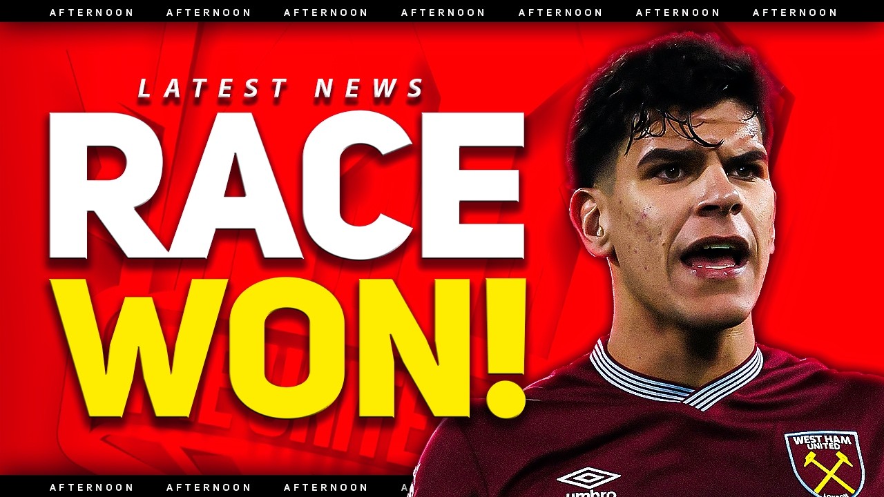 United WIN Fernandes race! Man United Transfer News