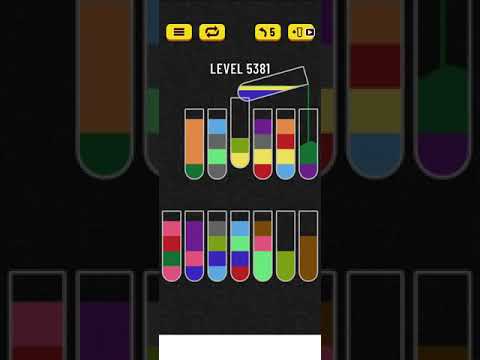 water sort puzzle level 5381
