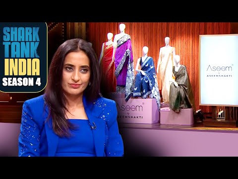 इस drape saree ने Sharks को कर दिया style में फ़िदा! | Shark Tank India S4 | Female Entrepreneurs