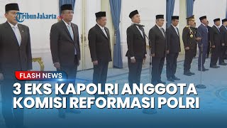 Prabowo Gandeng 3 Mantan Kapolri Gabung Komisi Reformasi Polri, Ada Jenderal Purn Idham Azis