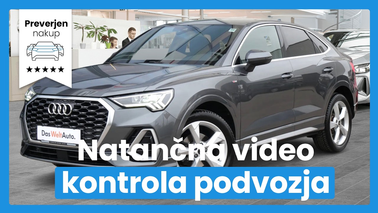 Audi Q3 Sportback 35 TFSI S tronic S Line - SLOVENSKO VOZILO