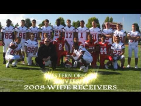 Coach John Bartlett 2008 WOU wide receiver highlights