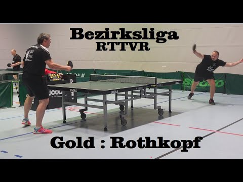 RTTVR Bezirksliga | Mein Einzel gegen F.Gold(1614TTR)  im Vorderen Paarkreuz