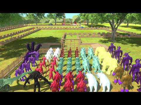 Colour Fantasy vs Infernal Championship – Animal Revolt Battle Simulator