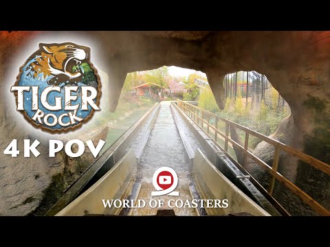Tiger Rock - 4k On ride POV (Chessington World of Adventures)