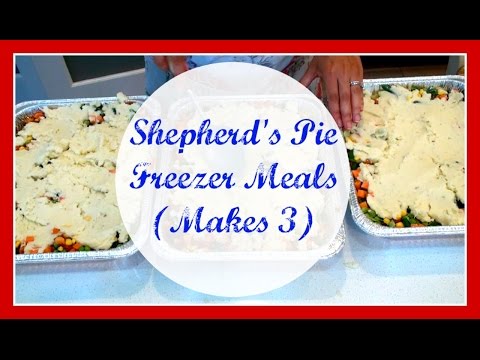 Shepherd's Pie Freezer Meal