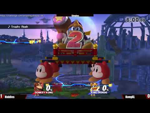 SmashaPalooza 44: Losers - Riddles (DK) vs KongXL (King Dedede)