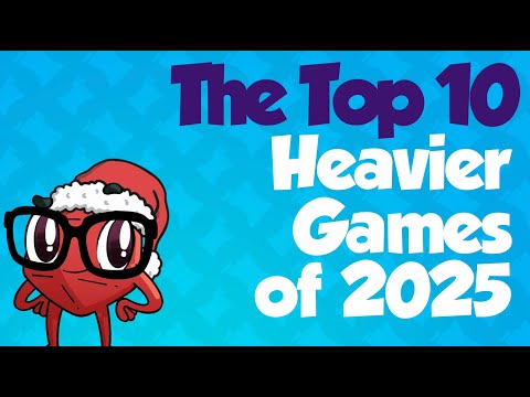 Top 10 Heavier Games of 2025 - with Chris Yi