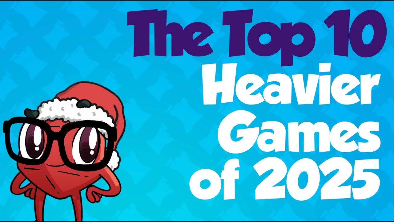 Top 10 Heavier Games of 2025 - with Chris Yi