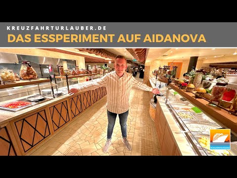 The ESSperiment on AIDAnova: Can I try all 17 restaurants on board in one week?! AIDA Cruises
