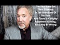 Tom Jones  - Tower Of Song (Lyrics On Screen)HD