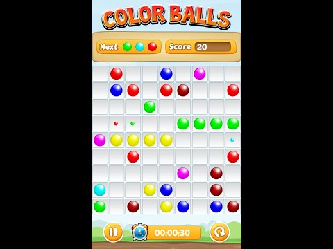 Color balls - Lines Game Video