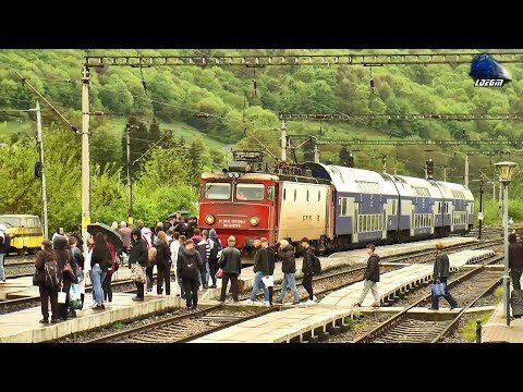 Trenuri în Gara Năsăud 🚂🚊🚄 Trains in Năsăud Railway Station - 18 Aprilie 2024
