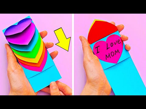24 IDÉES MIGNONNES DE CARTE POUR LA FÊTE DES MÈRES