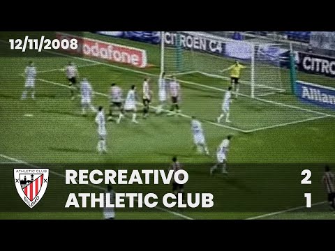 ⚽️ [Copa del Rey 08/09] 1/16 (Vuelta) I Recreativo 2 - Athletic Club 1 I LABURPENA