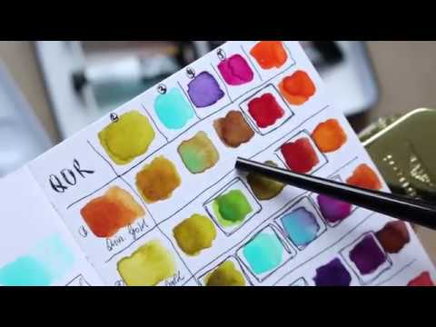 QOR High Chroma Watercolour Set | Full Review Part 2/2