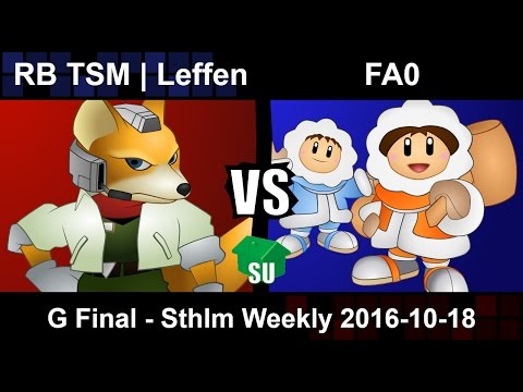 RB TSM Leffen (Fox) vs FA0 (Icies) - Grand Final Sthlm Weekly 2016-10-18