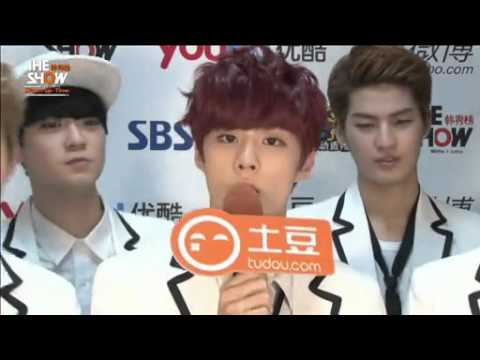 【LIVE】150915《The Show》第四十六期 UP10TION互動環節