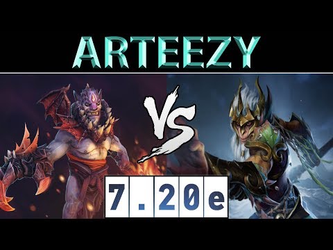 Arteezy [Lion] vs [Monkey King] ► EU Ranked ► Dota 2 7.20e