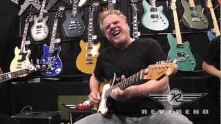 Pete Anderson Live demo with signature Reverend Eastsider T NAMM 2013