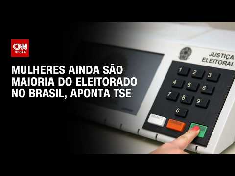 Eleições 2026: Mulheres seguem sendo maioria do eleitorado no país, diz TSE | CNN 360°