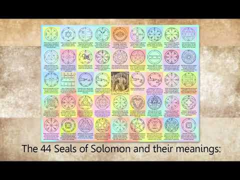 King Solomon Seals   Life changing symbols that you should have handy! Make your own Kabbalah amulet