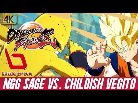 DBFZ @ NLBC 195 - NGG Sage vs. Childish Vegito [4K/60fps]