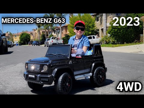 New Toy! Mercedes-Benz G63 Ride on with Remote Control