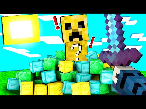 TRASFORMO I MOSTRI IN LUCKY BLOCK FORTUNATI SU MINECRAFT - ITA