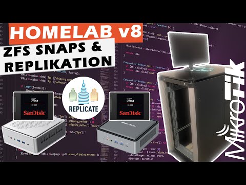 Homelab v8 - ZFS Automatic Snapshots an Replication - Make a Plan