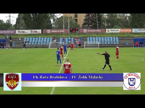 FK Rača Bratislava : FC Žolík Malacky 5 : 0 Highlighty + rozhovor 2122 HD
