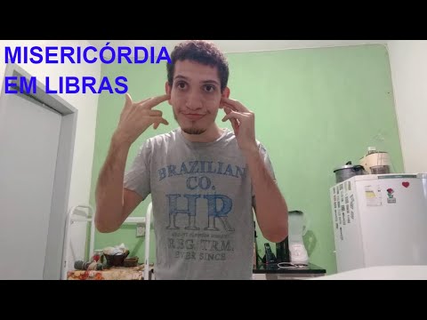 Sinal de MISERICÓRDIA em LIBRAS