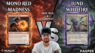 MONO RED MADNESS vs JUND WILDFIRE in PAUPER - LUGLIO 2026 [DECK TECH & GAMEPLAY] #MTGOCreator