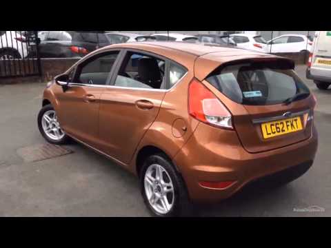 FORD FIESTA ZETEC YELLOW 2012