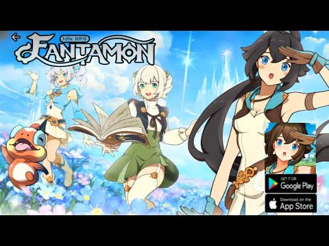 Fantamon: Idle RPG Gameplay & All Classes - Upcoming MMORPG Game Android