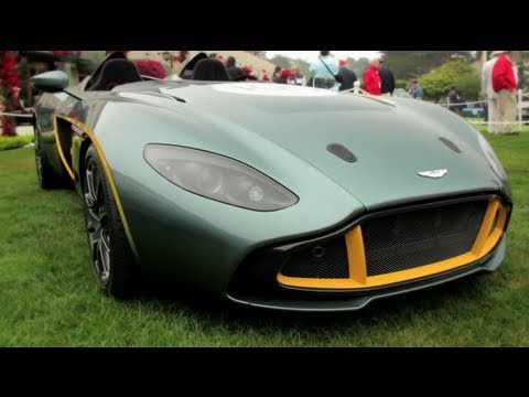 Aston Martin CC100 Speedster Concept at Pebble Beach