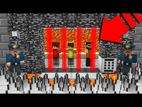 EN ZOR YOUTUBER HAPİSHANE'DEN KAÇIŞ! 😱 - Minecraft