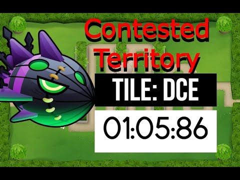 BTD6 || Contested Territory || in 01:05:86 || Lych || tile: DCE