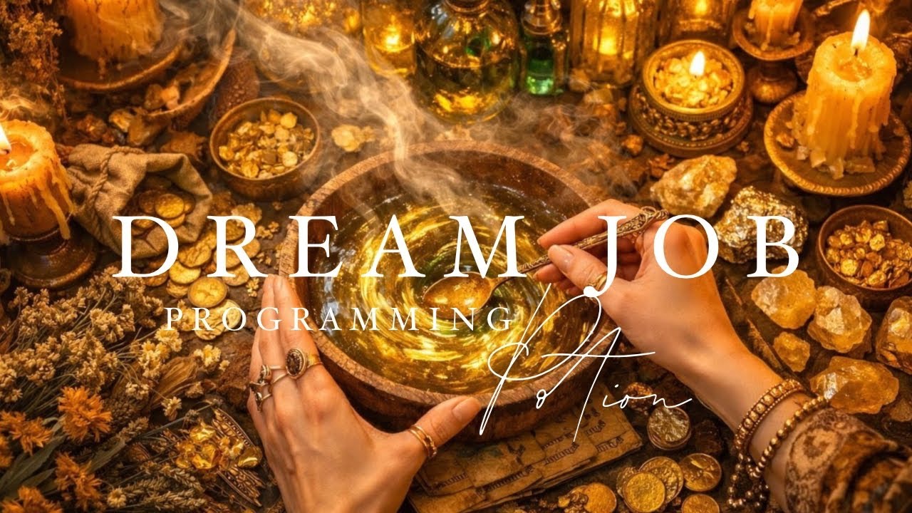 🌟 “You’re hired!” 💵 Listen to manifest your new dream job 🤝 Programming Potion 🧪 