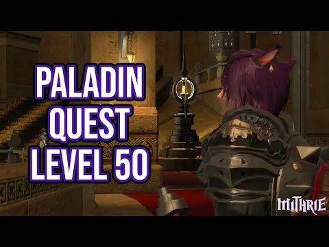 FFXIV 3.0 0638 Paladin Quest Level 50