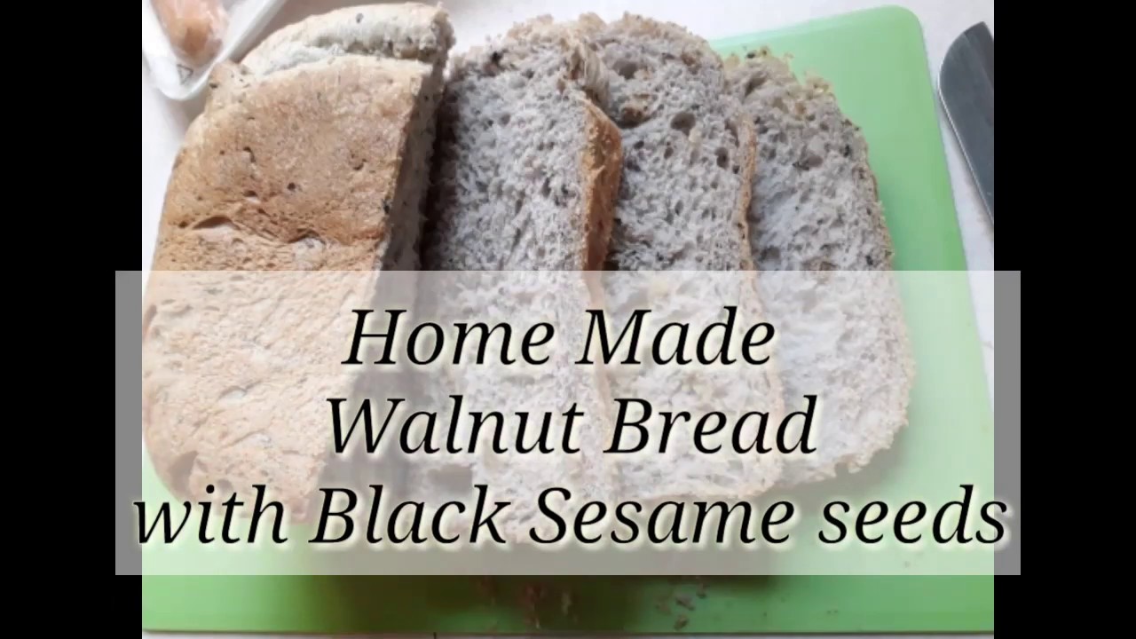 Making Easy Walnut Bread using Panasonic Bread Maker|step by step