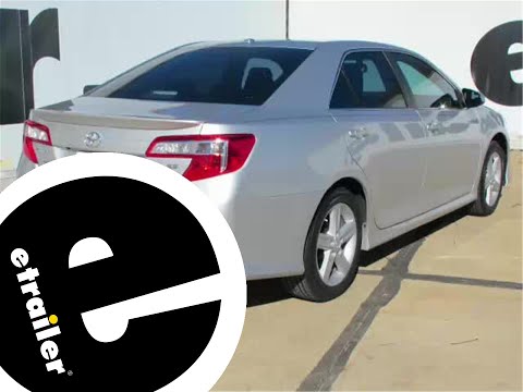 etrailer | DIY Install: Curt Trailer Hitch Receiver on your 2013 Toyota Camry