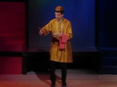, title : 'Rowan Atkinson Live - Drunk English in Indian Restaurant'