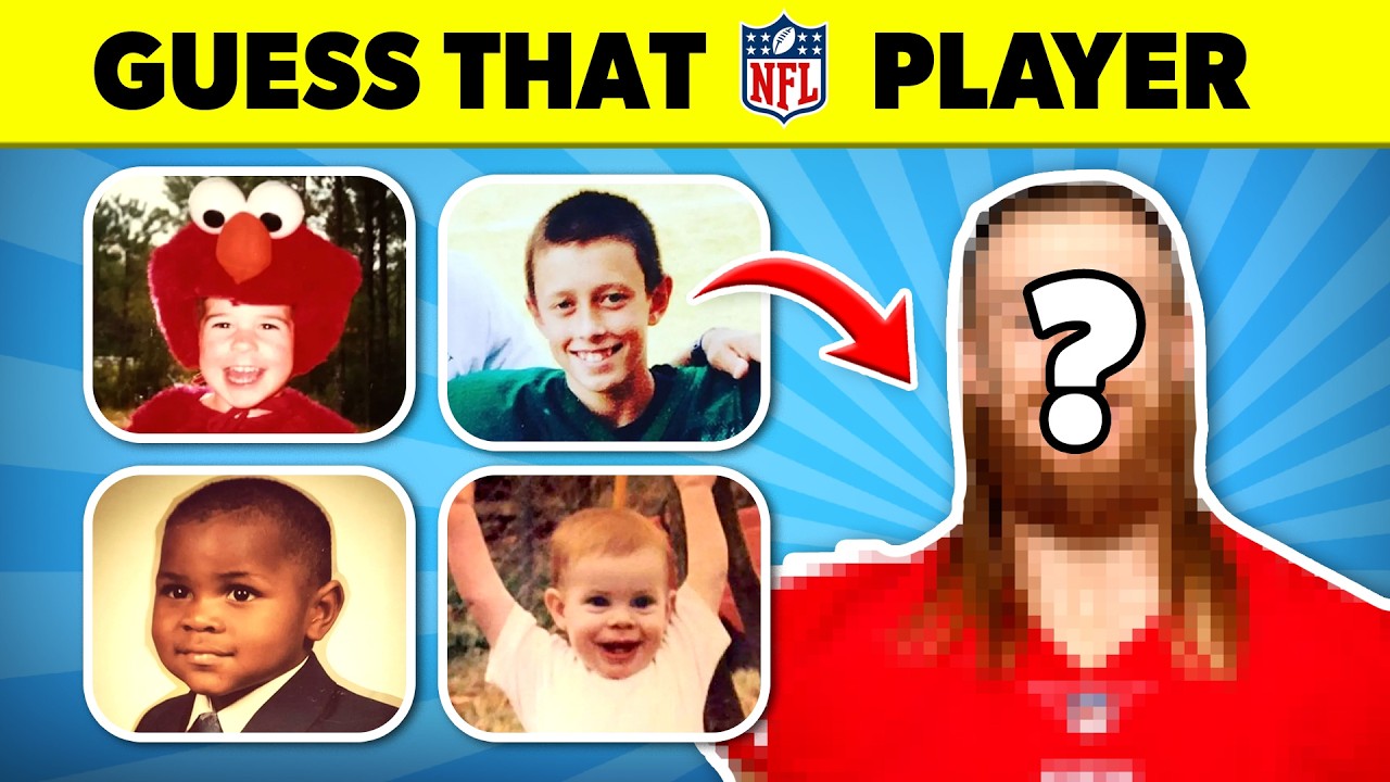 We Guessed The NFL Players By Their Baby Picture