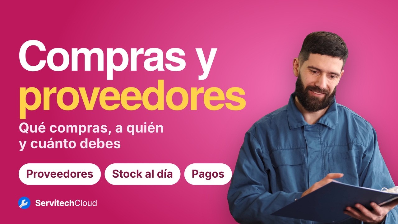 Cómo gestionar compras, proveedores y stock