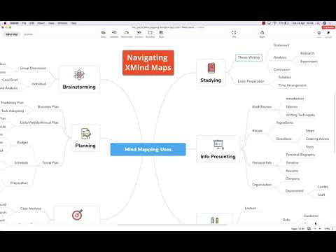XMind Tutorial - Navigating Your Mind Maps