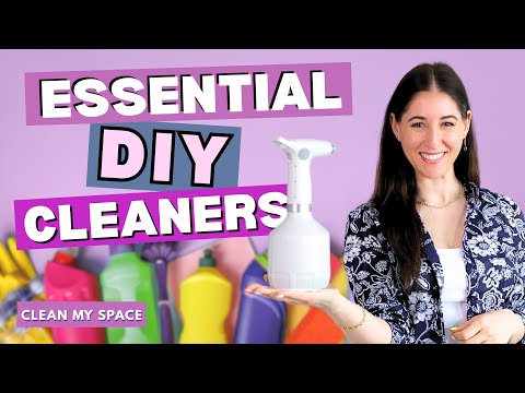 Ditch the chemicals & SAVE MONEY with these 3 ESSENTIAL DIY CLEANERS